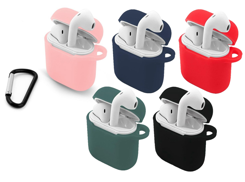 PROTECTION silikonový obal pro AirPods 1 a 2 Barevný(1)